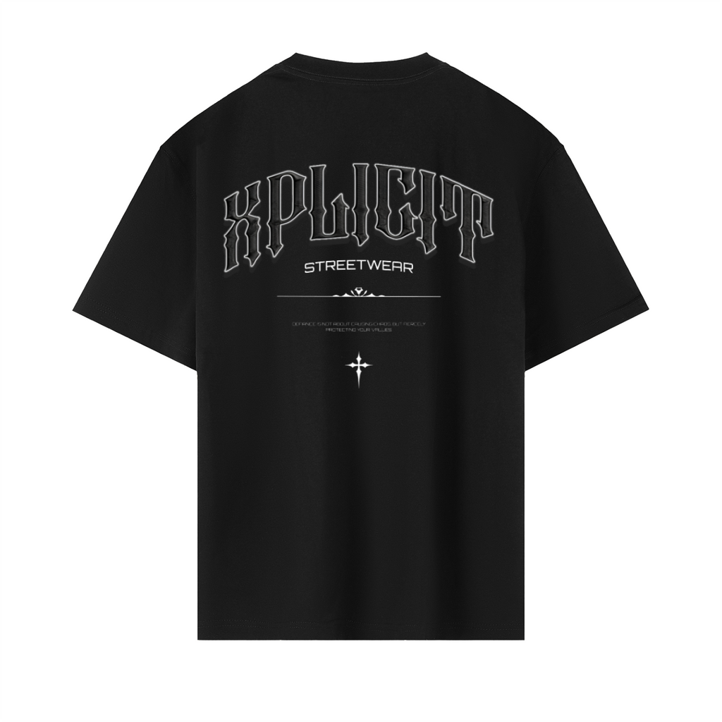 XPLICIT Heavyweight Drop Shoulder Cotton T-Shirt