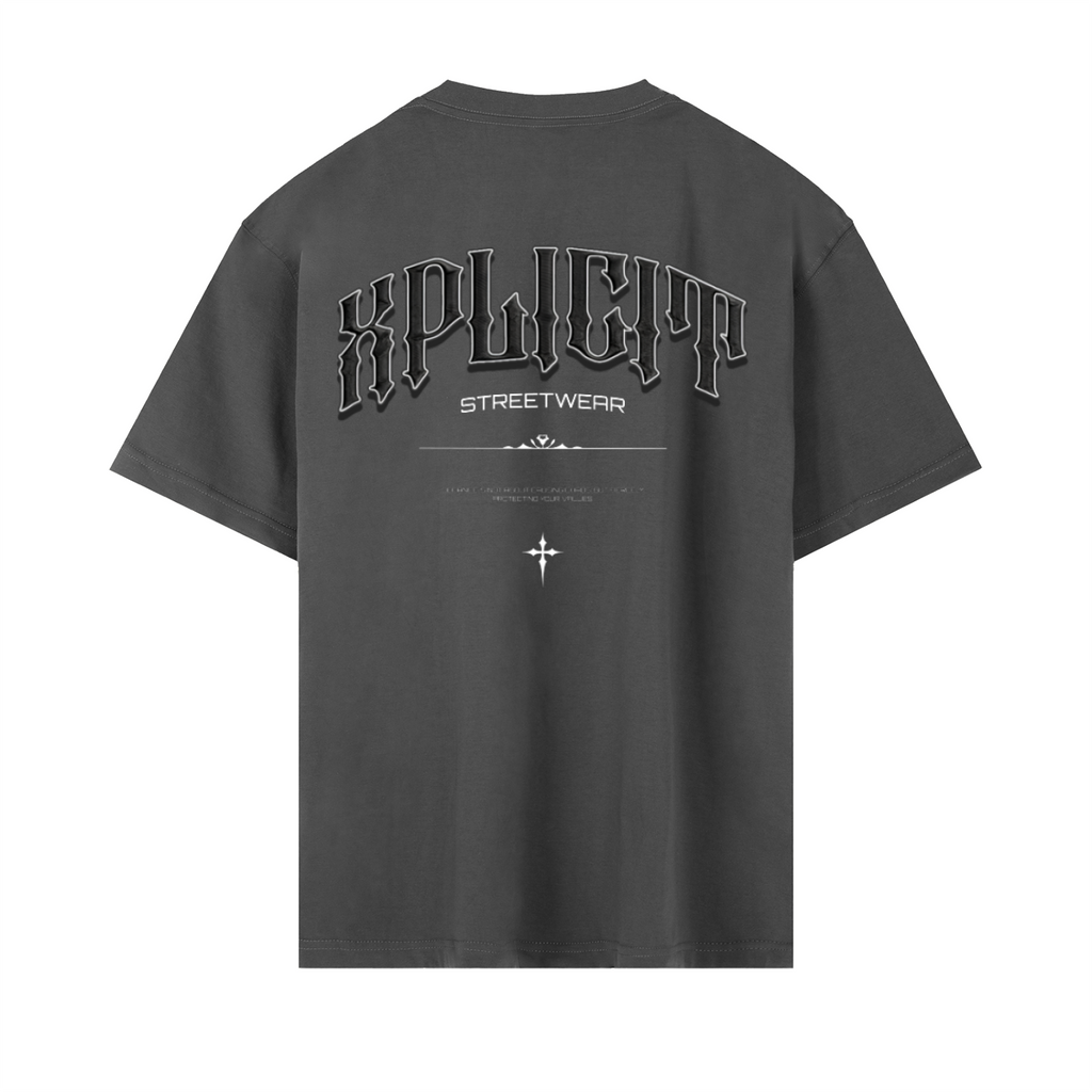 XPLICIT Heavyweight Drop Shoulder Cotton T-Shirt