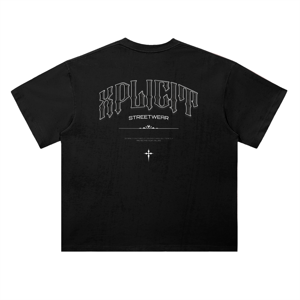 XPLICIT Heavyweight Drop Shoulder Cotton T-Shirt