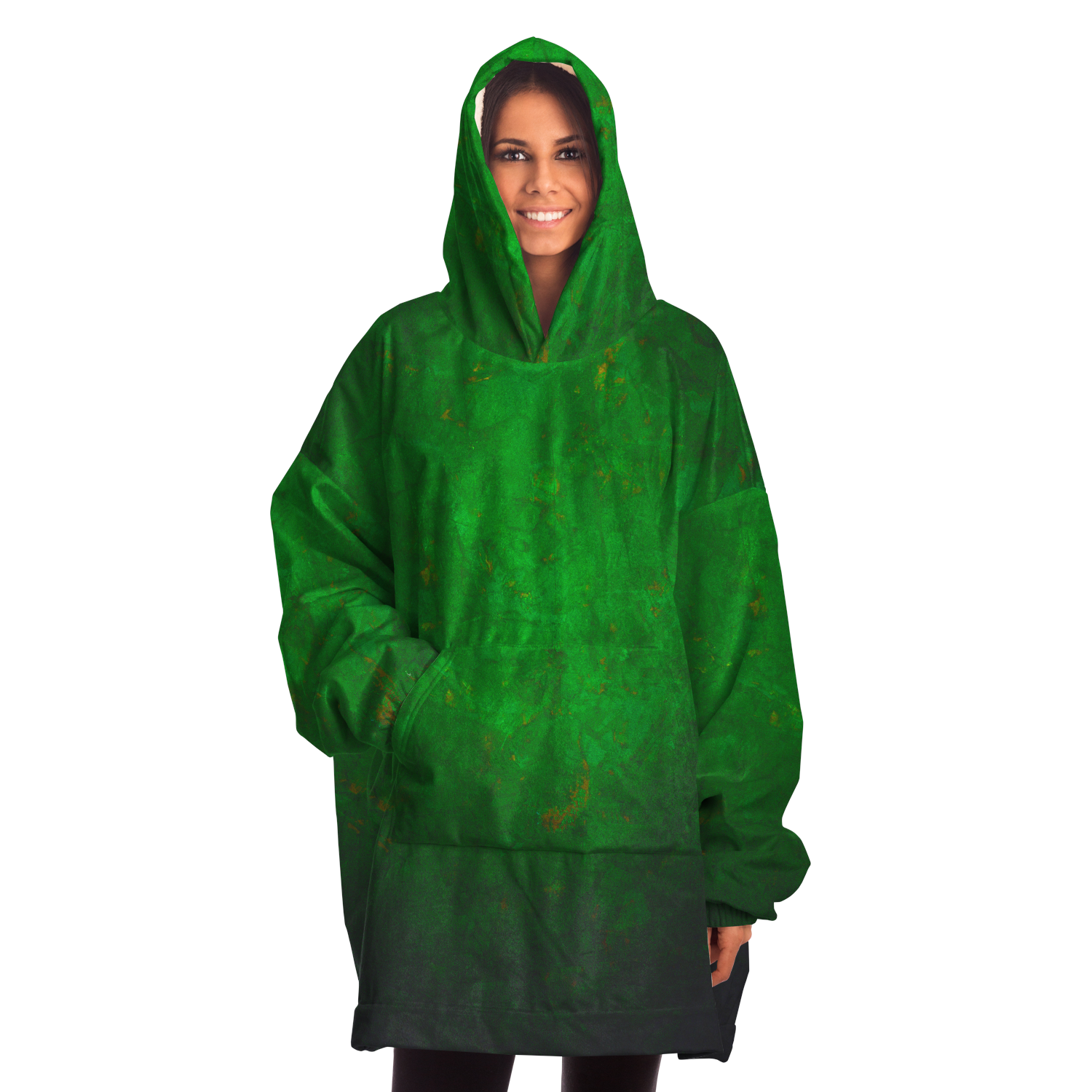 FUNKY GREEN SNUG HOODIE