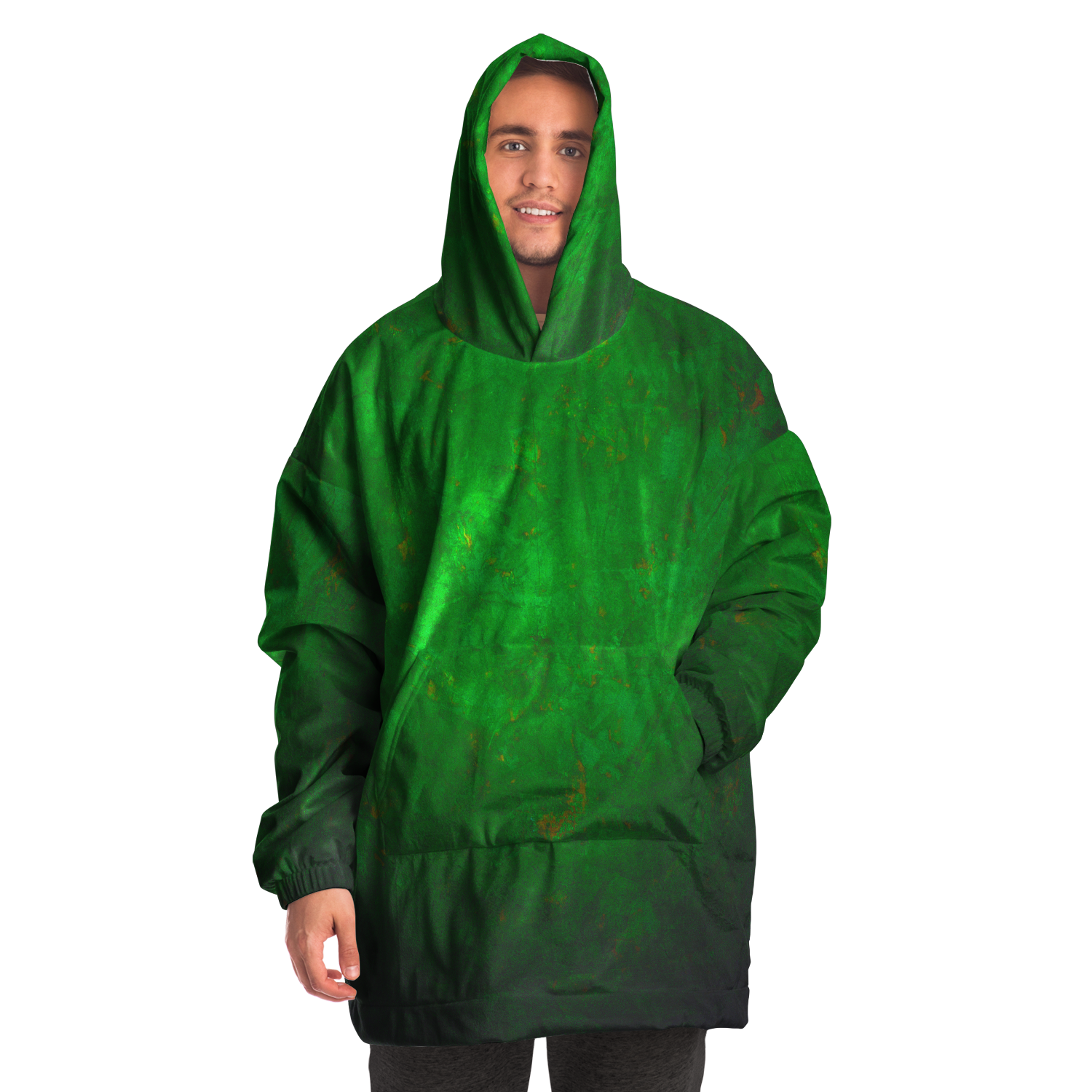 FUNKY GREEN SNUG HOODIE