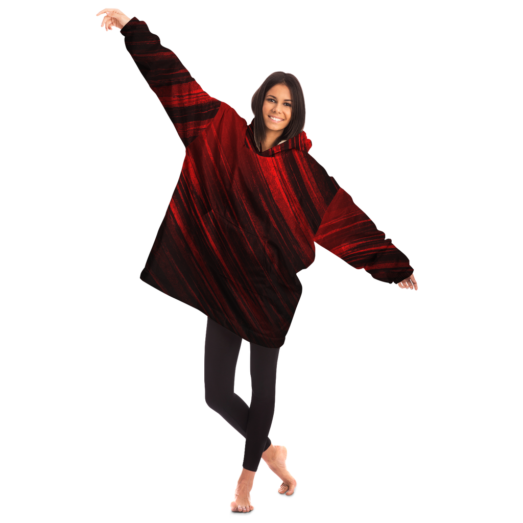 COZMIC RED SNUG HOODIE