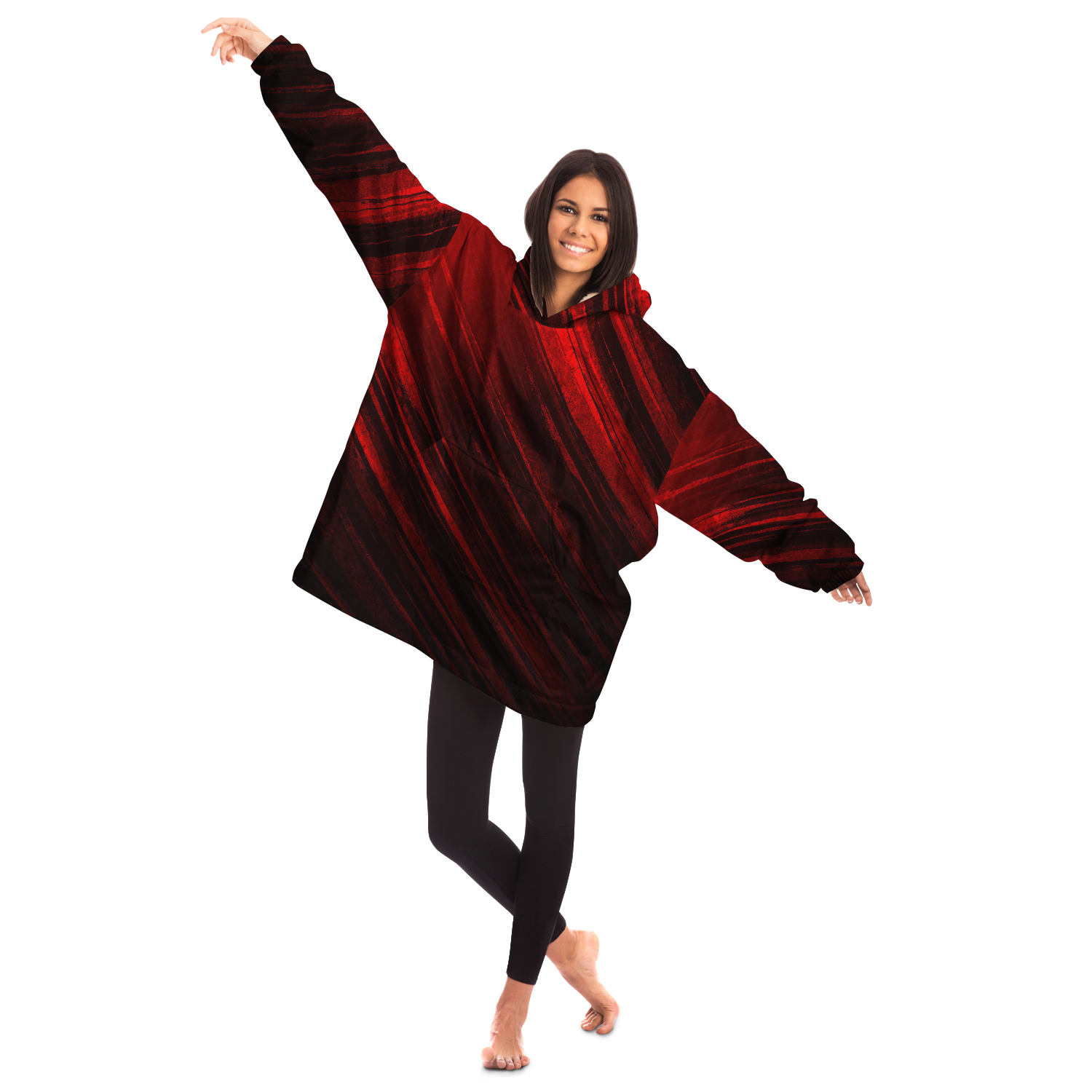 COZMIC RED SNUG HOODIE
