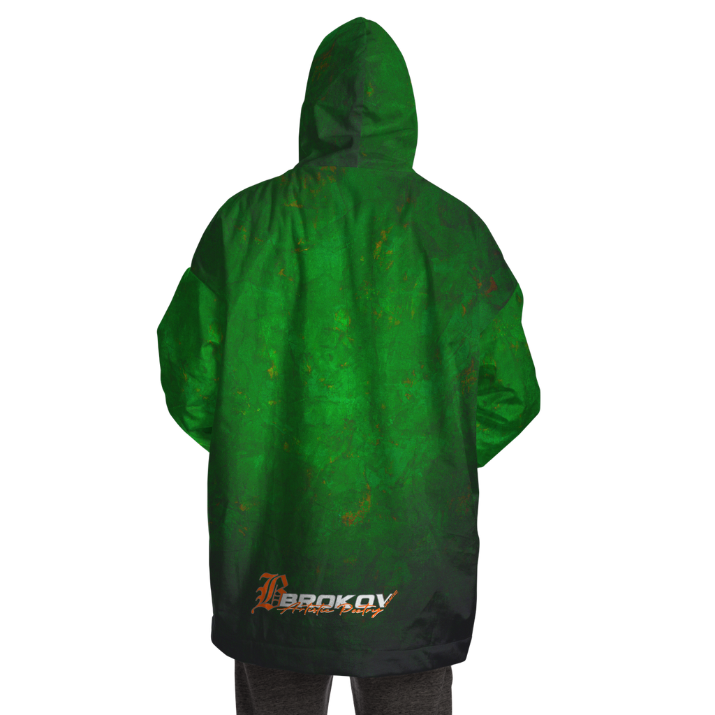 FUNKY GREEN SNUG HOODIE