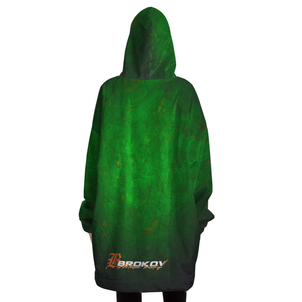 FUNKY GREEN SNUG HOODIE