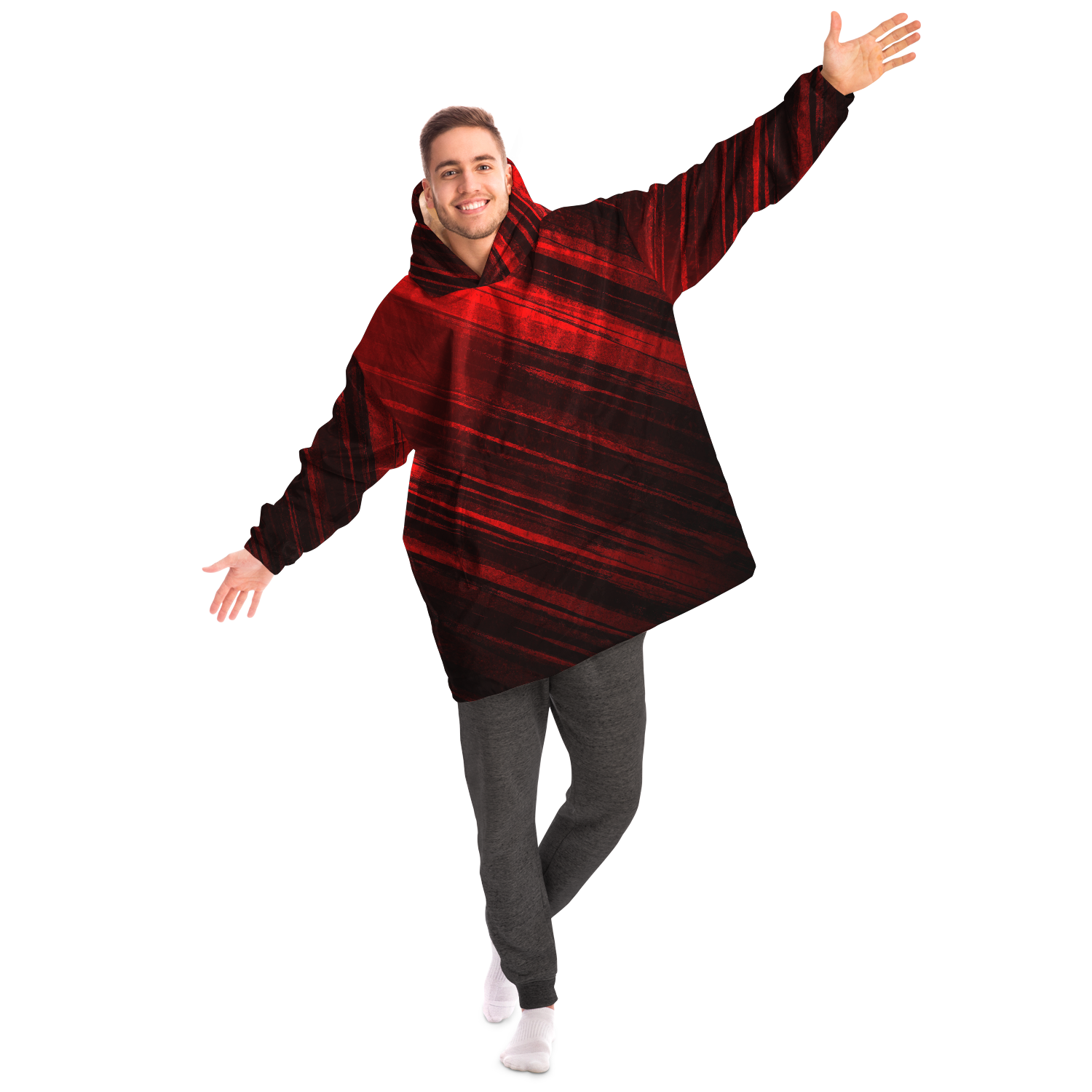 COZMIC RED SNUG HOODIE