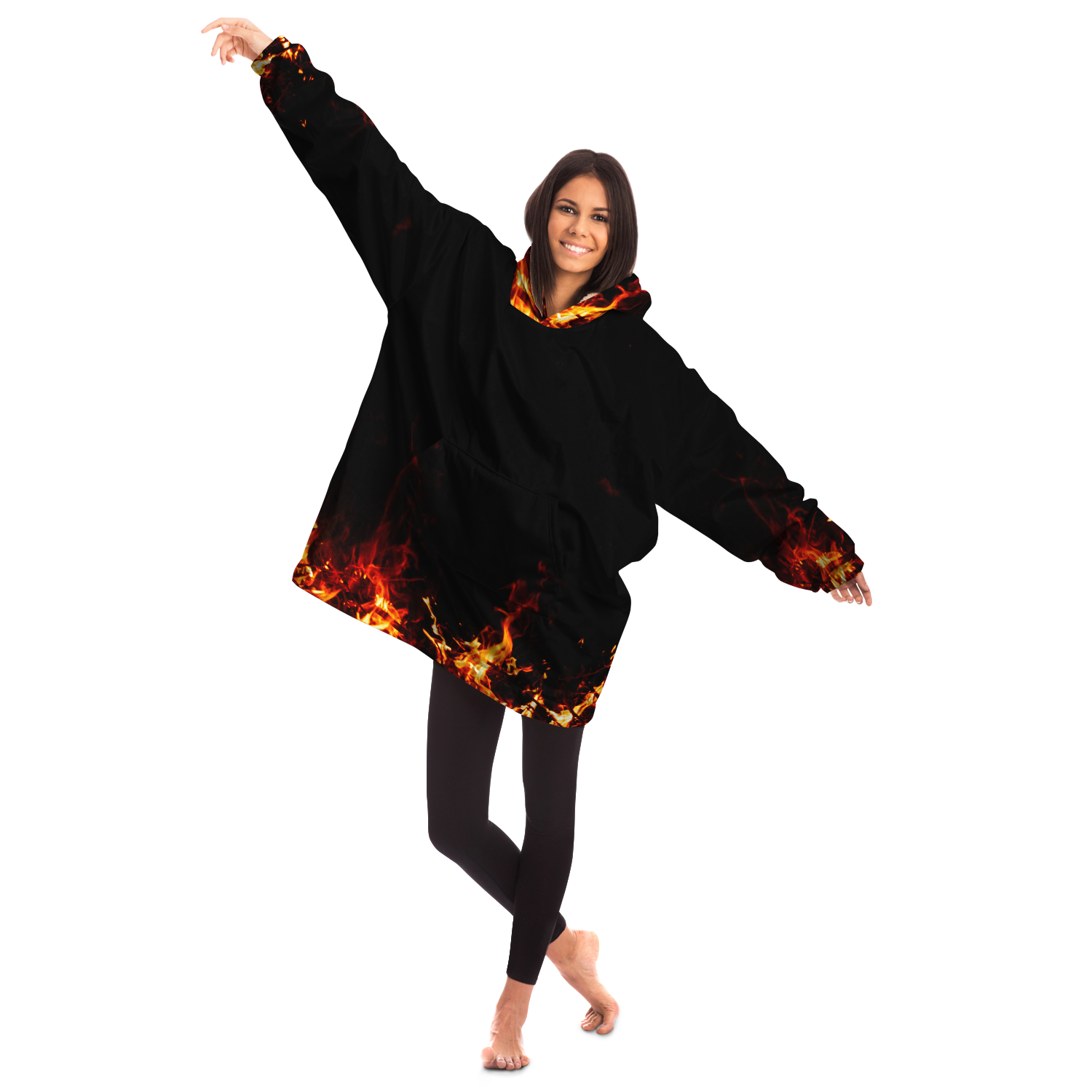 BURNING HOT SNUG HOODIE