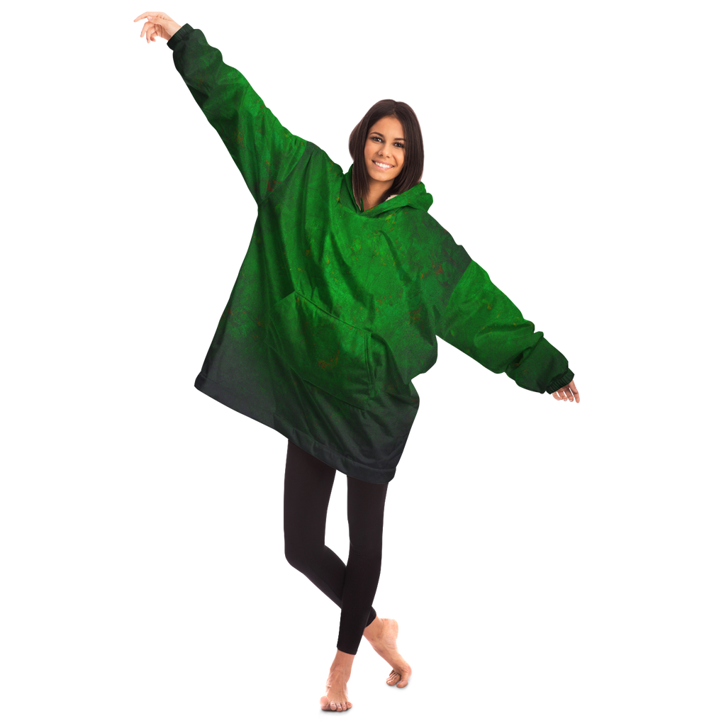 FUNKY GREEN SNUG HOODIE