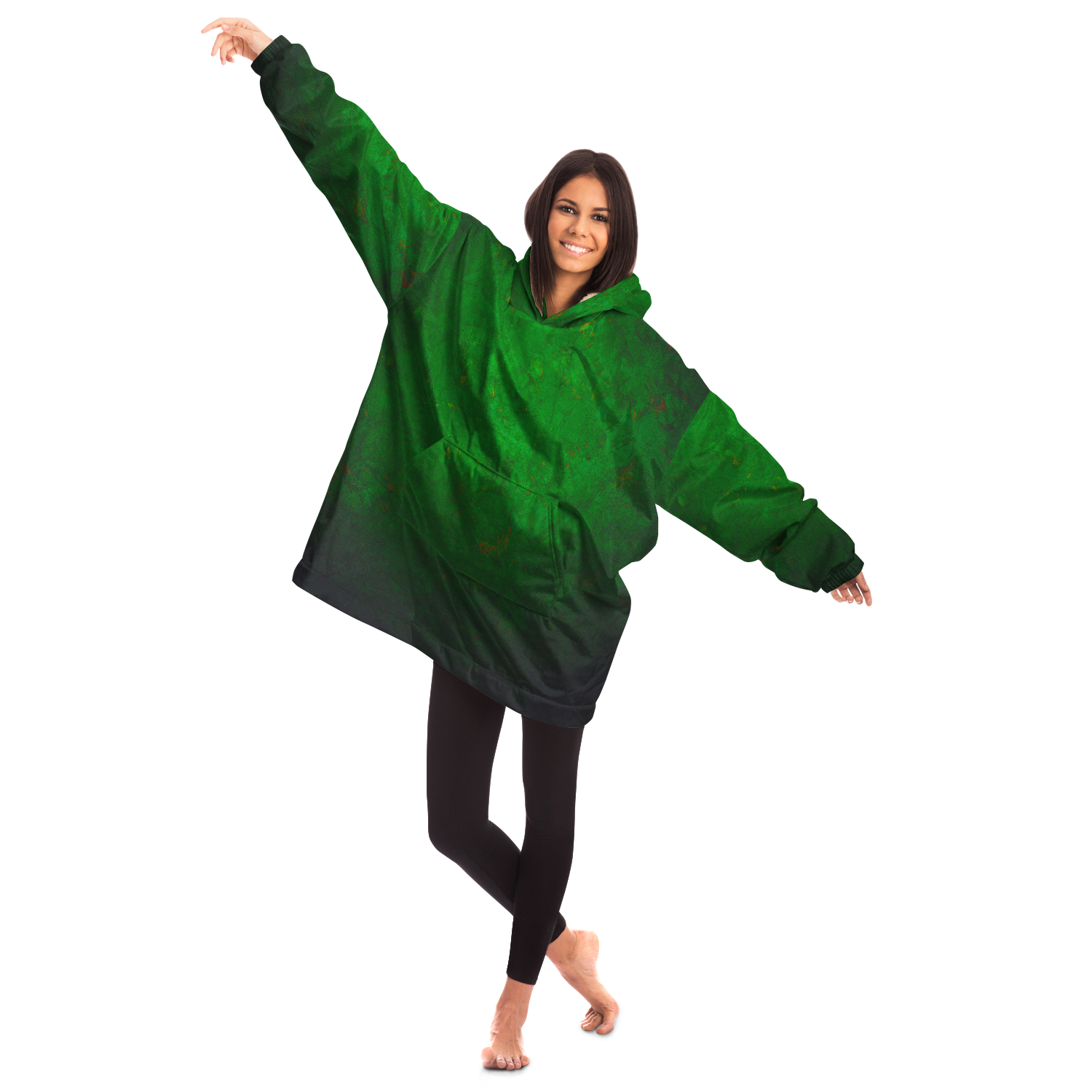 FUNKY GREEN SNUG HOODIE