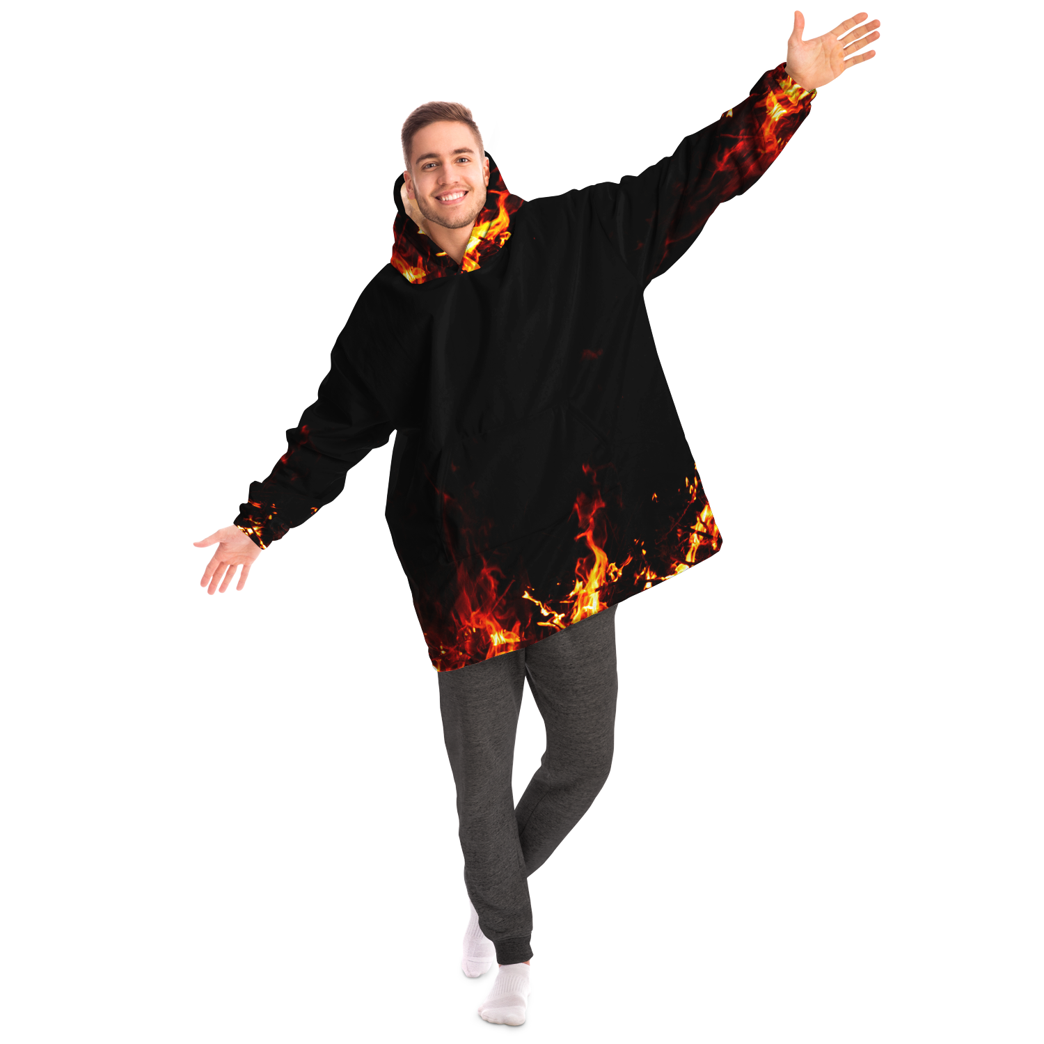 BURNING HOT SNUG HOODIE